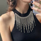 Top con strass