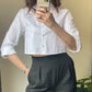 Camicia cropped