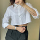 Camicia cropped
