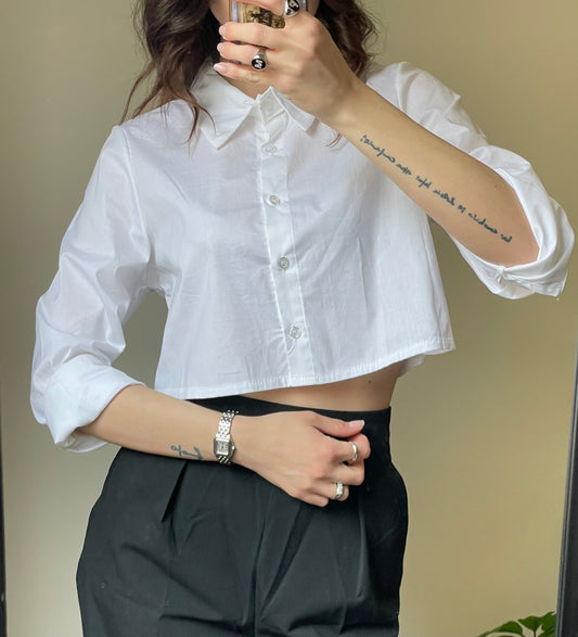 Camicia cropped